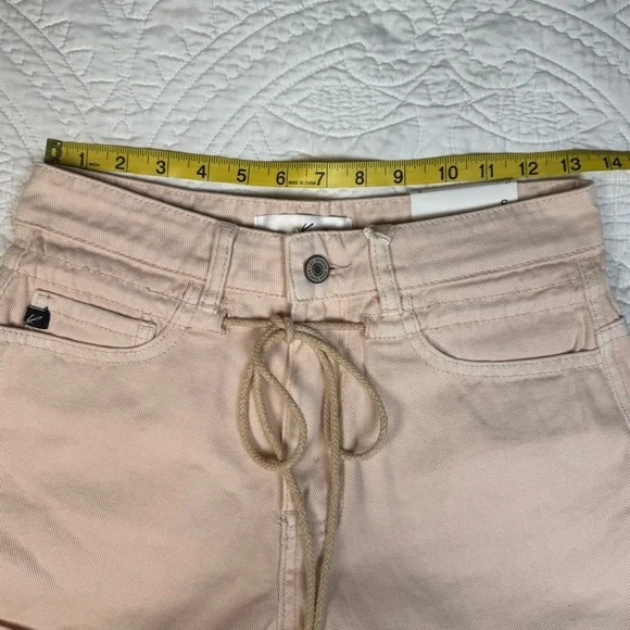 Kancan Azalea High Rise Draw String Shorts Pink Women’s Small - Picture 12 of 15